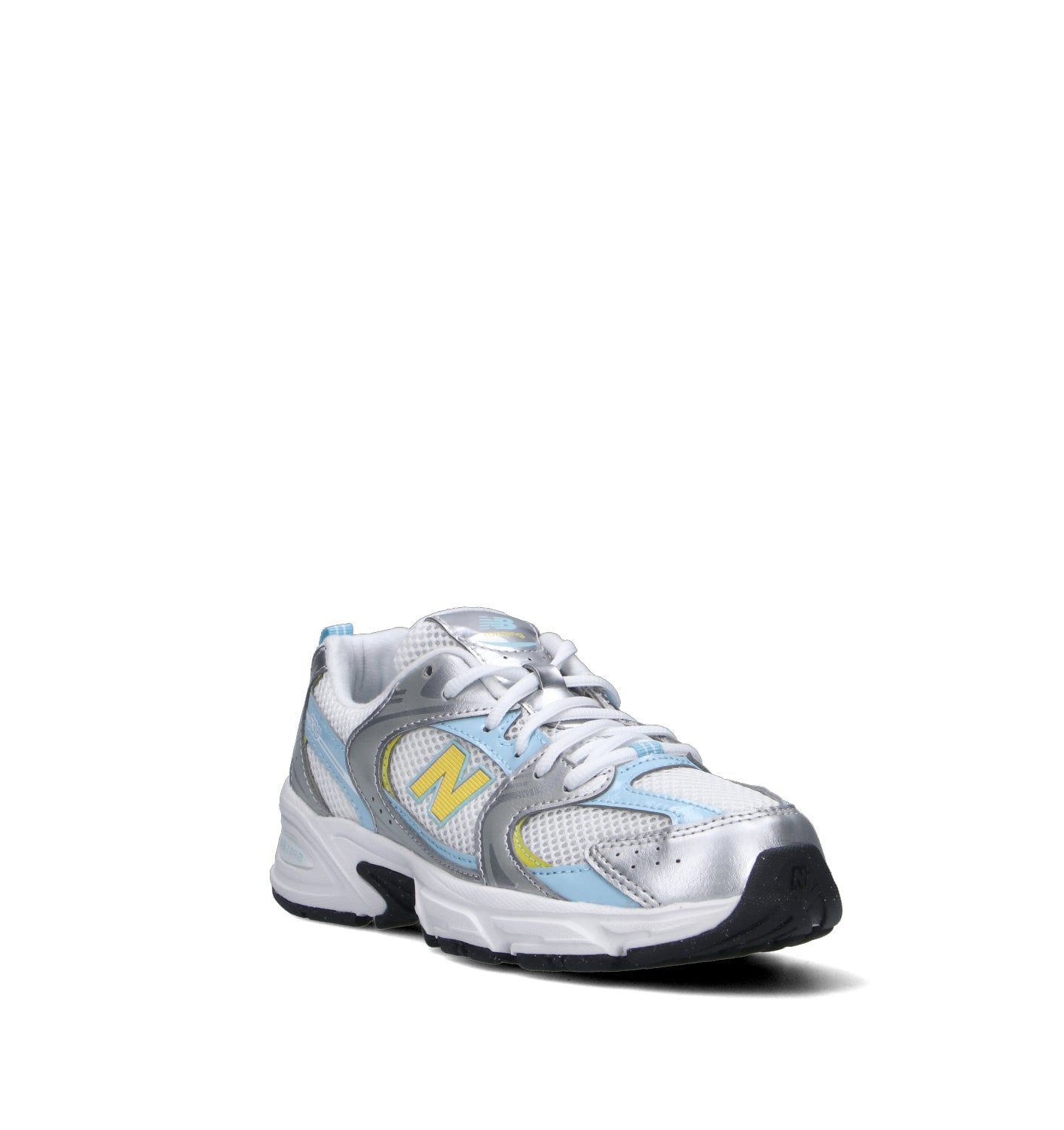 NEW BALANCE 530 Sneaker bimbo argento