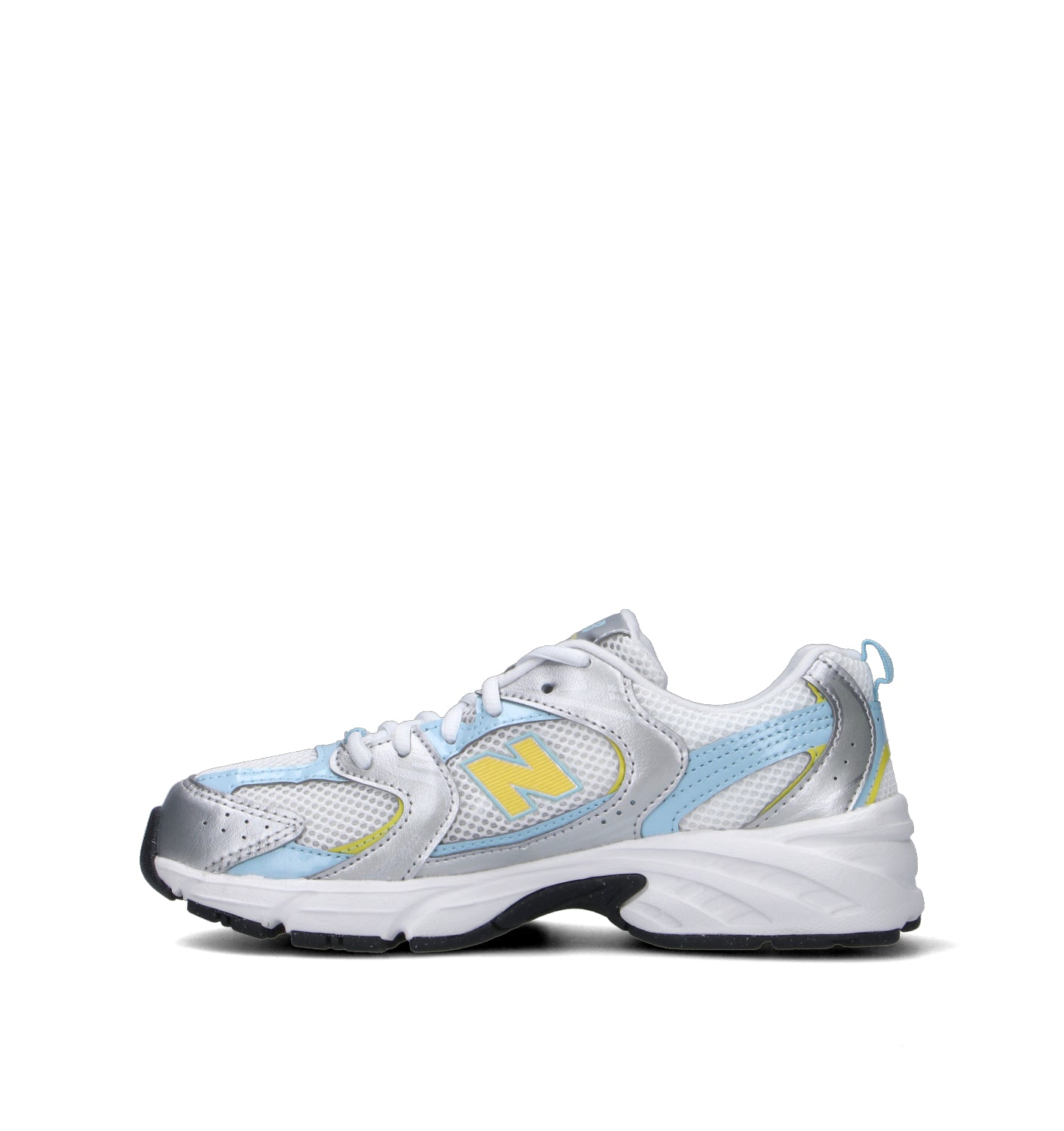 NEW BALANCE 530 Sneaker bimbo argento