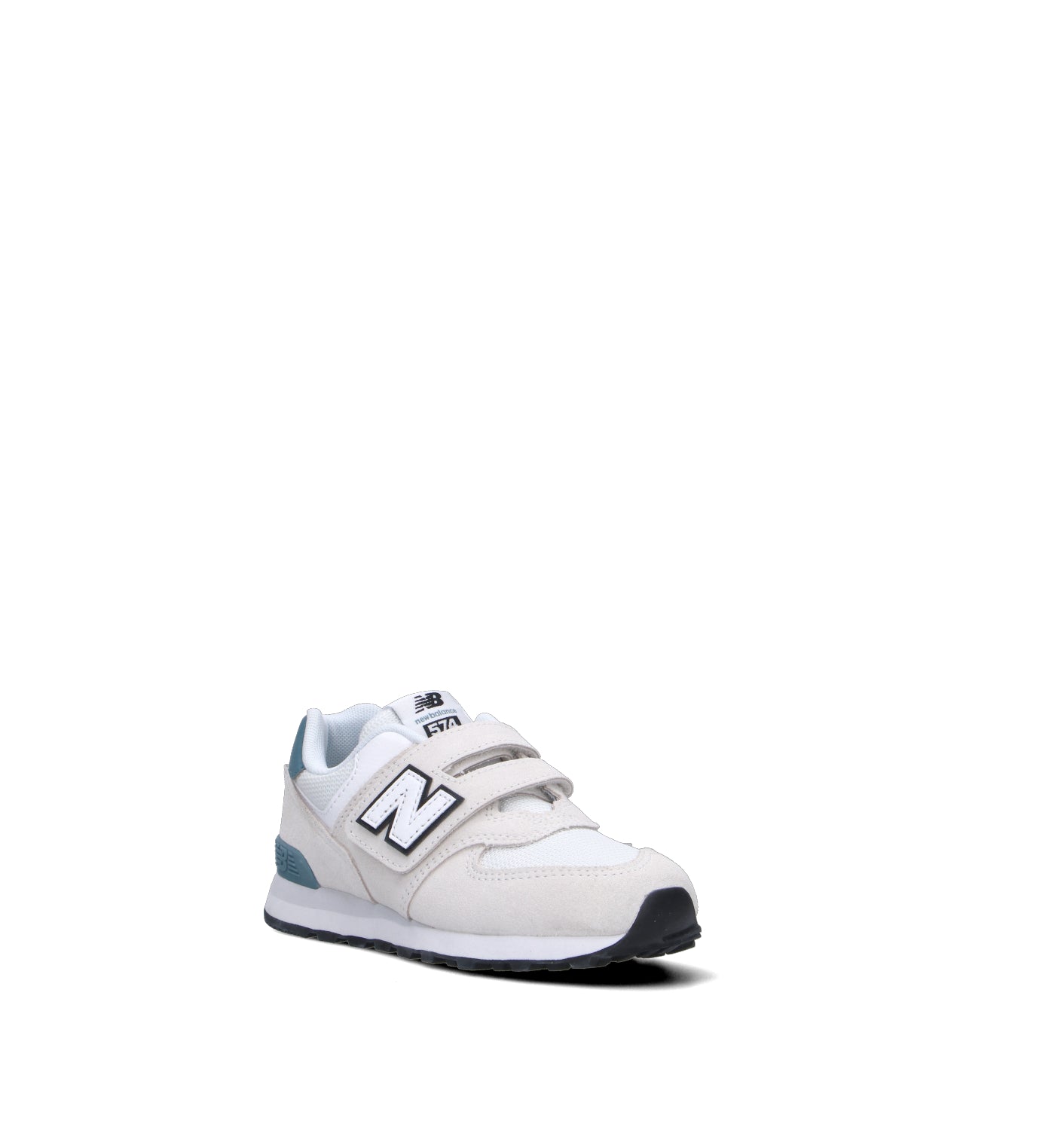 NEW BALANCE 574 Sneaker bimbo bianca