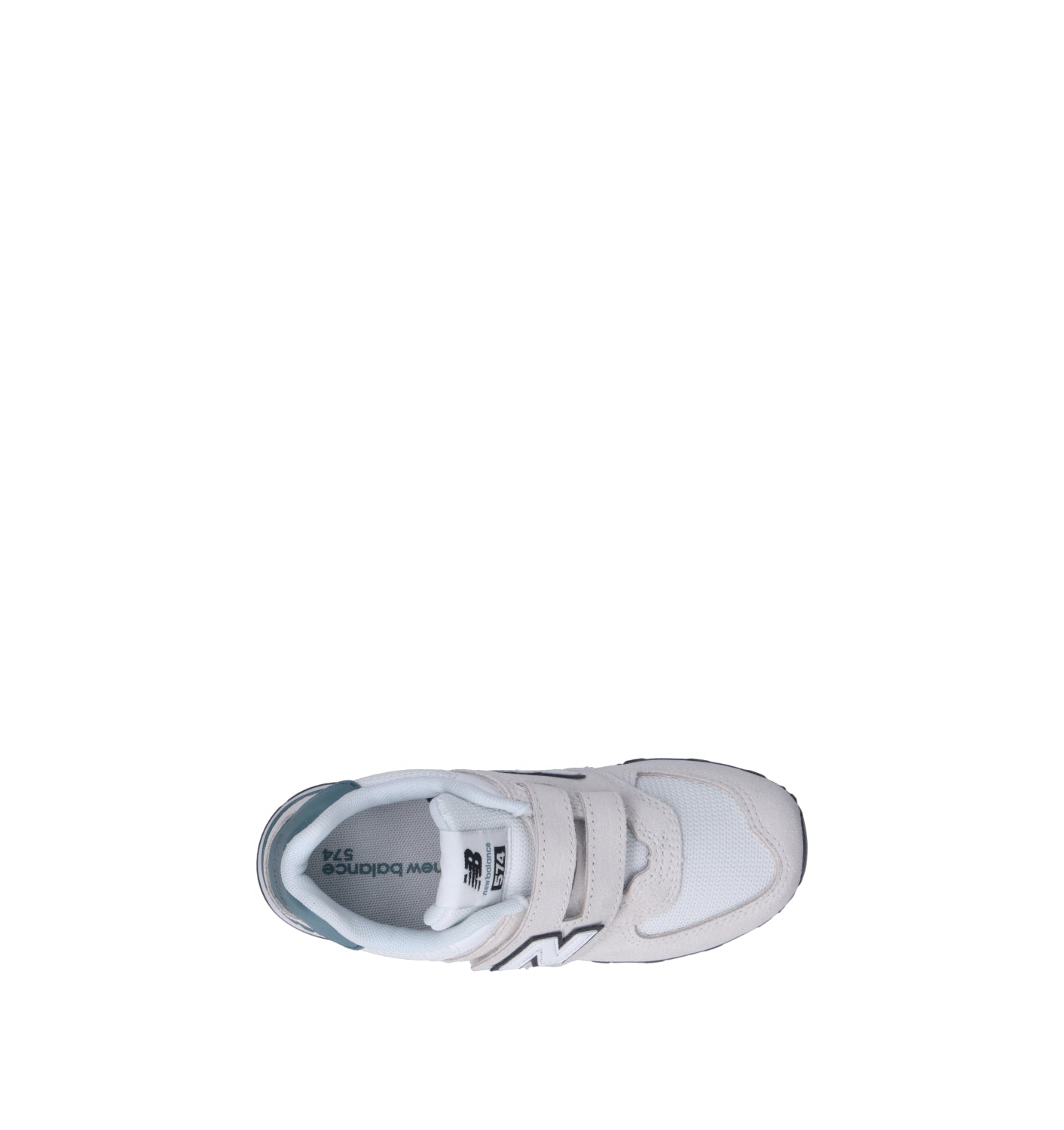 NEW BALANCE 574 Sneaker bimbo bianca