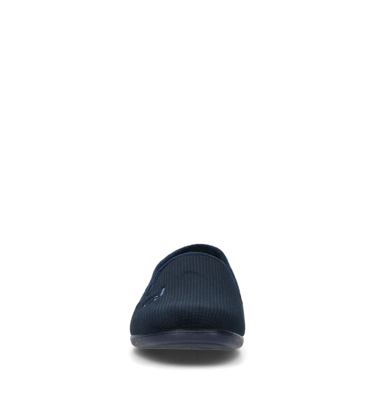 GRUNLAND Pantofola uomo blu