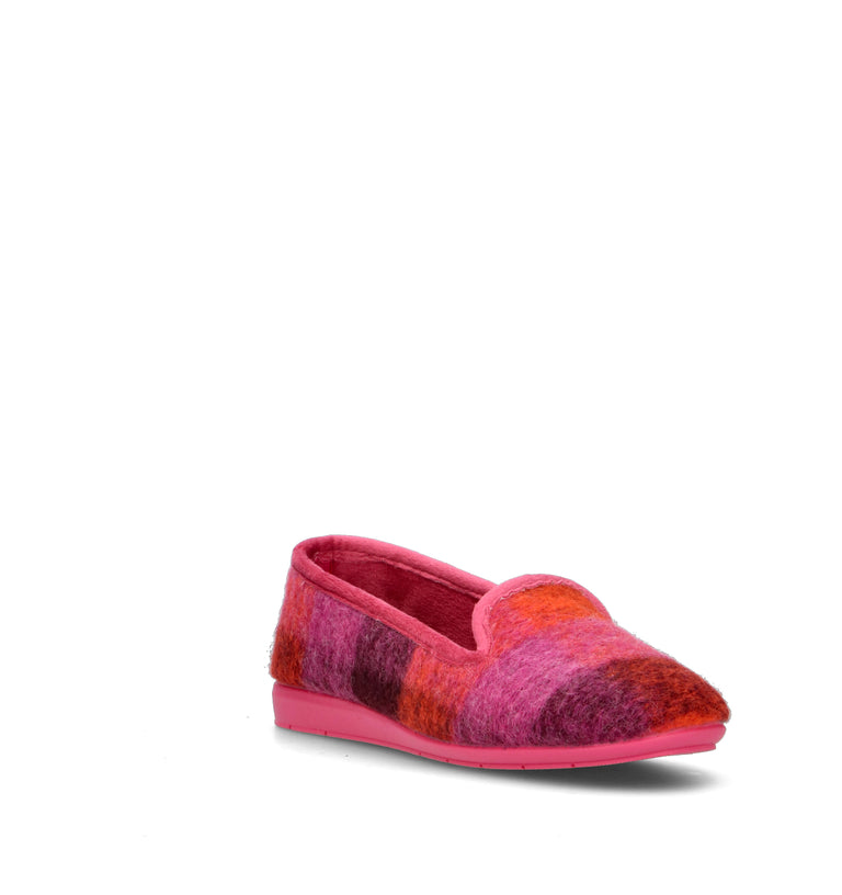 GRUNLAND Pantofola donna fucsia