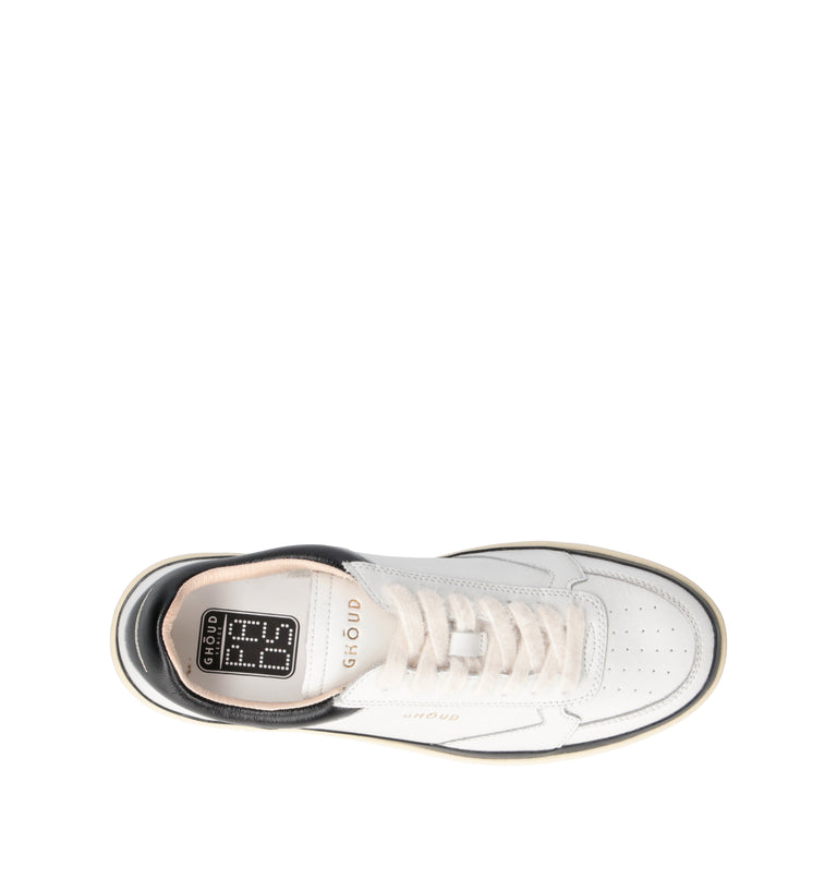GHOUD Sneaker uomo bianca in pelle