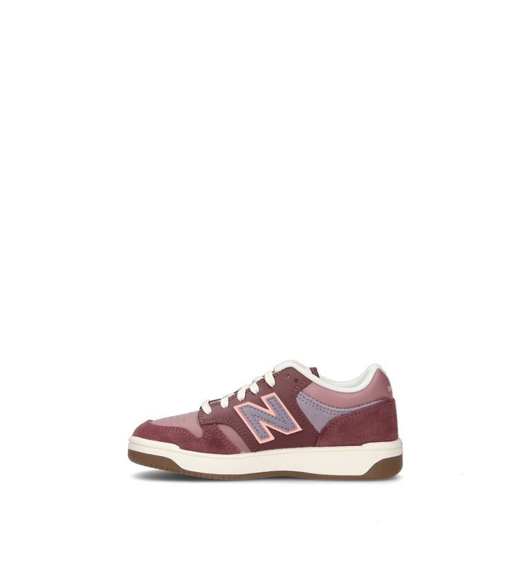 NEW BALANCE 480 Sneaker bimba rosa