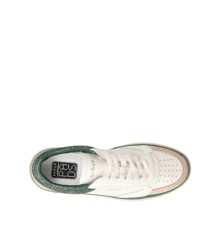 GHOUD Sneaker uomo bianca in pelle