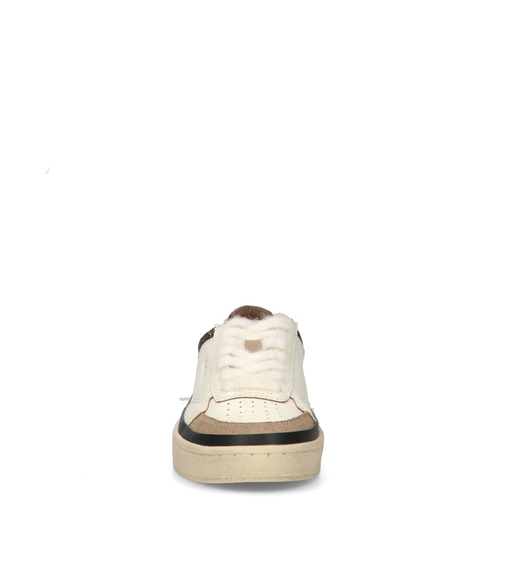GHOUD Sneaker donna panna in pelle
