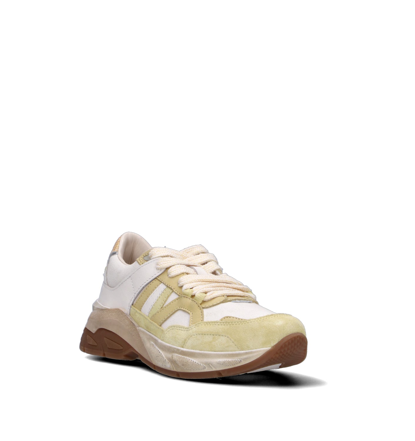 SERAFINI Sneaker donna bianca/gialla