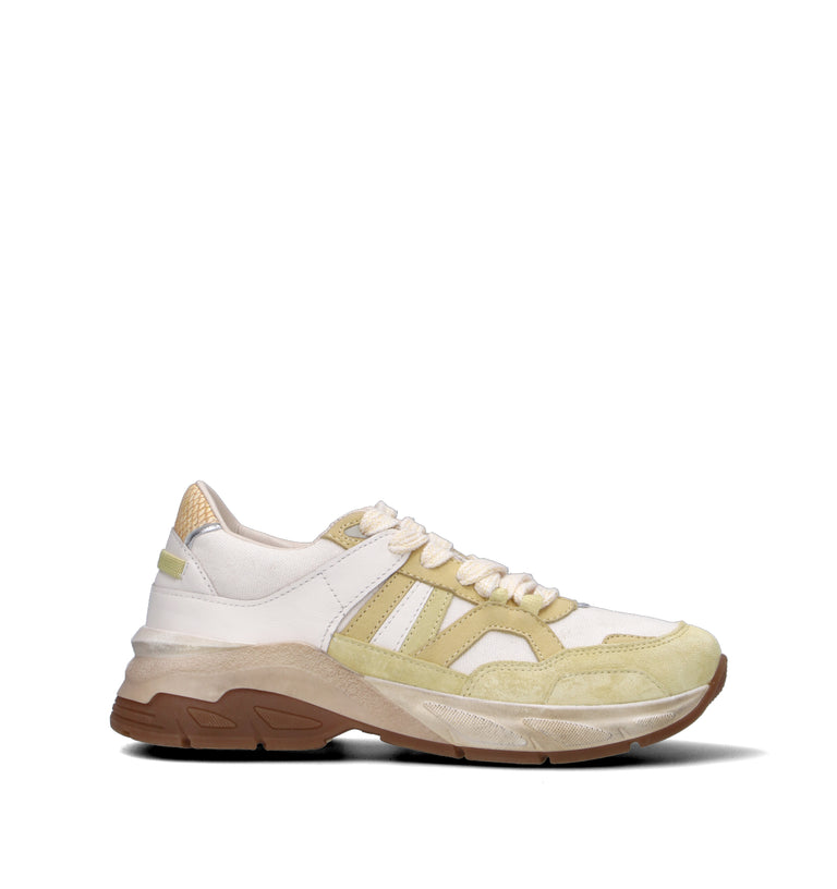 SERAFINI Sneaker donna bianca/gialla