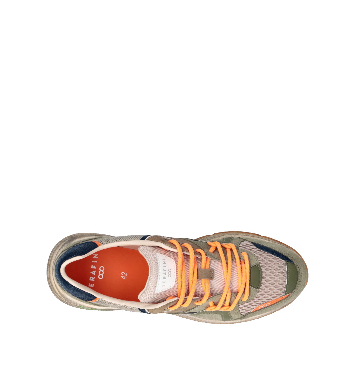 SERAFINI Sneaker uomo verde