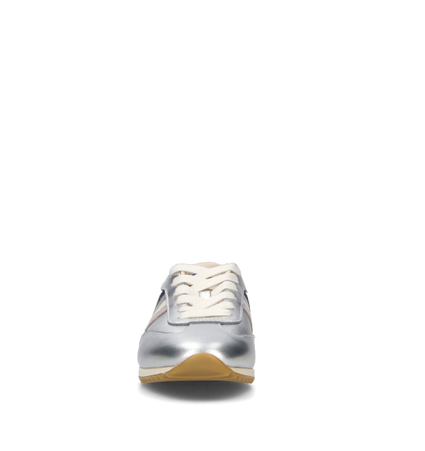 SERAFINI Sneaker donna argento in pelle