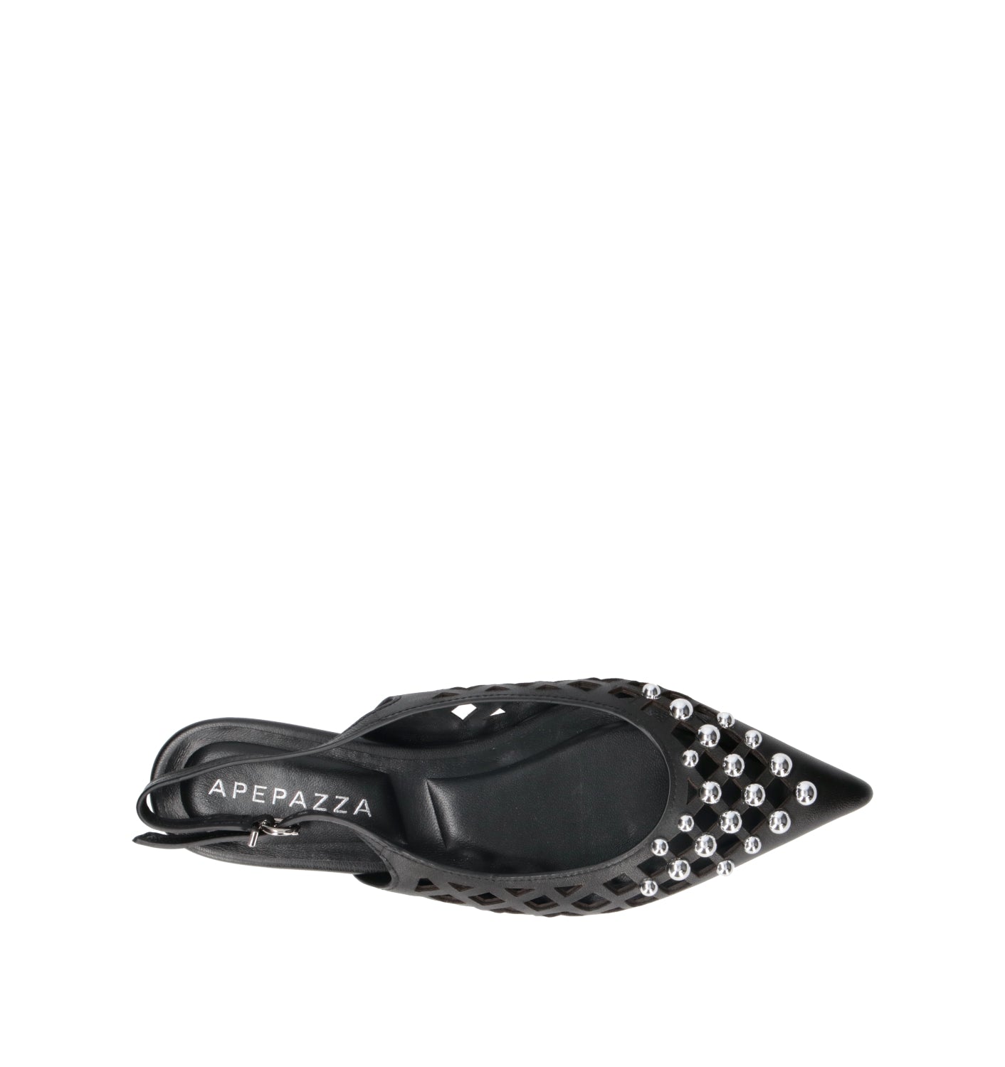 APEPAZZA Slingback donna nera