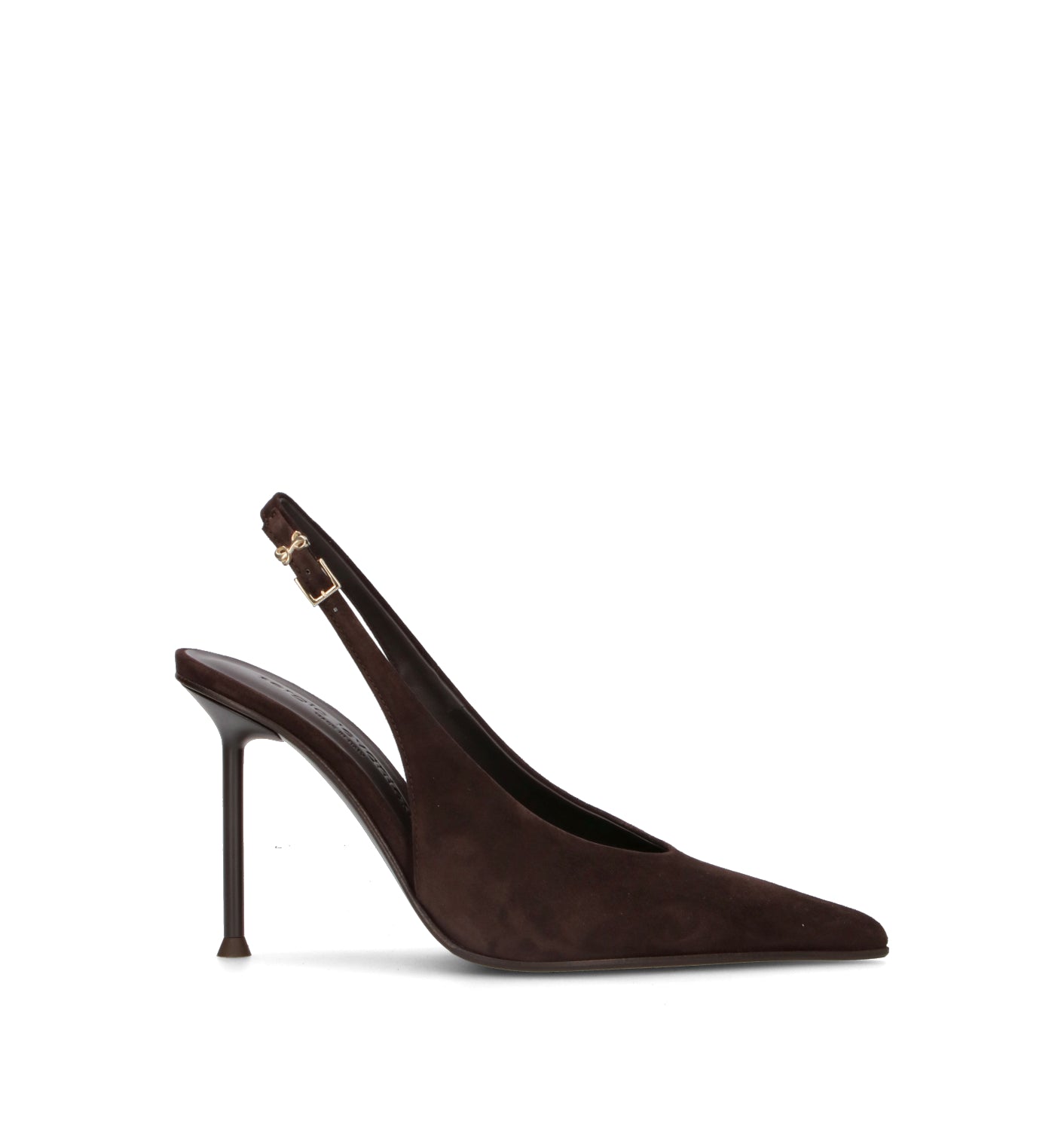 SERGIO LEVANTESI Slingback donna marrone in suede