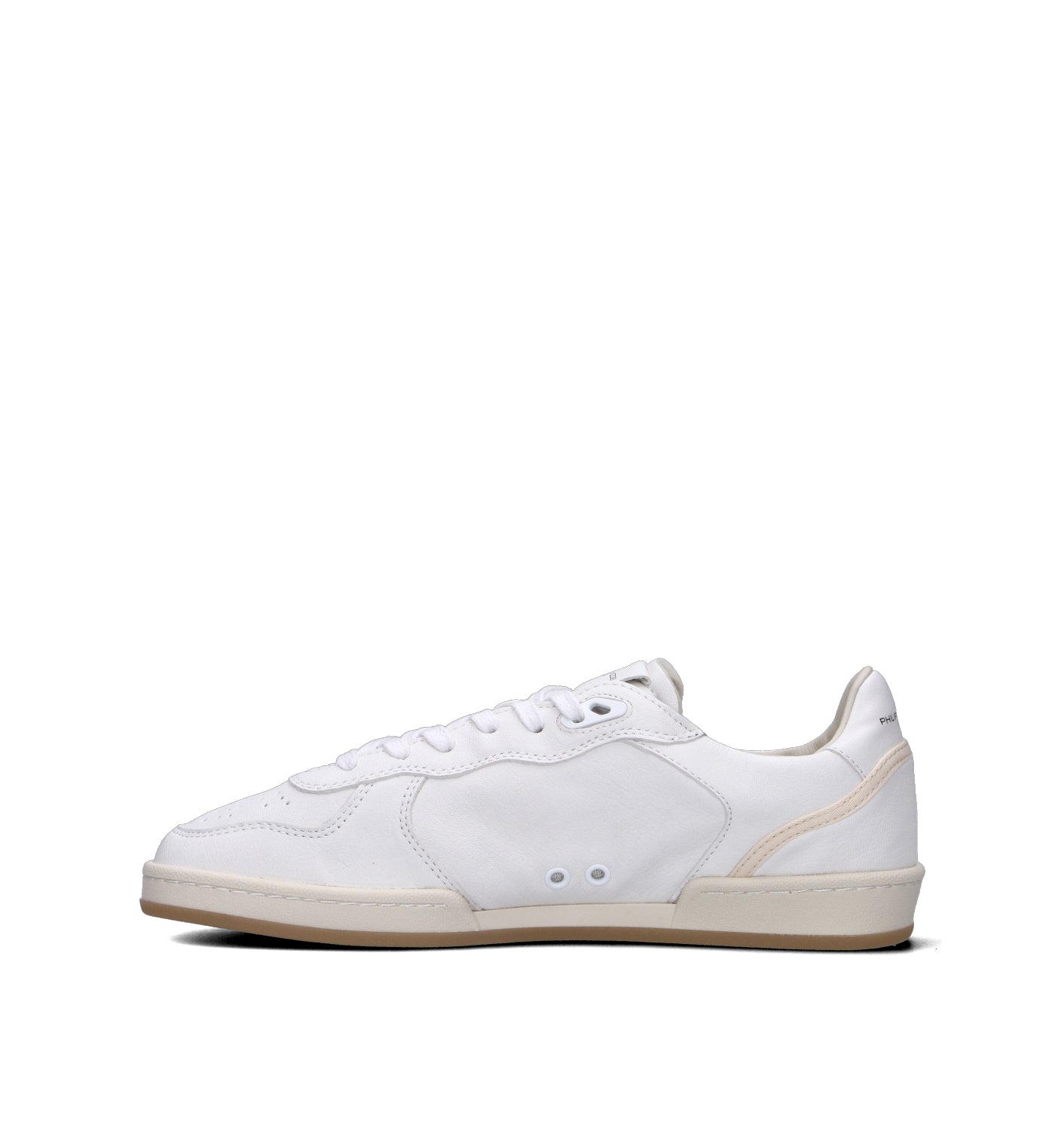 PHILIPPE MODEL Sneaker donna bianca in pelle