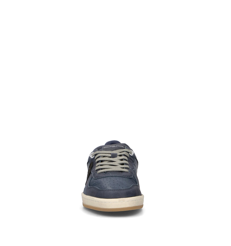 PHILIPPE MODEL Sneaker uomo blu in pelle