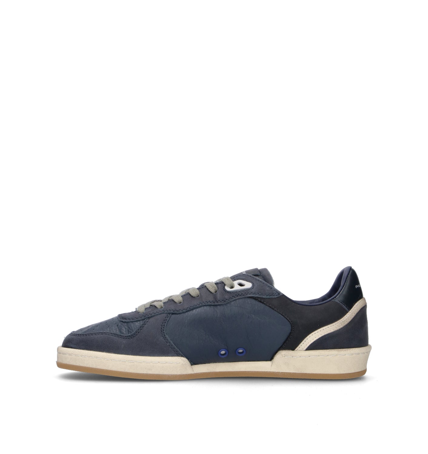 PHILIPPE MODEL Sneaker uomo blu in pelle