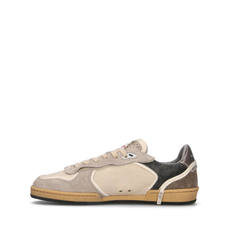 PHILIPPE MODEL Sneaker uomo beige in pelle