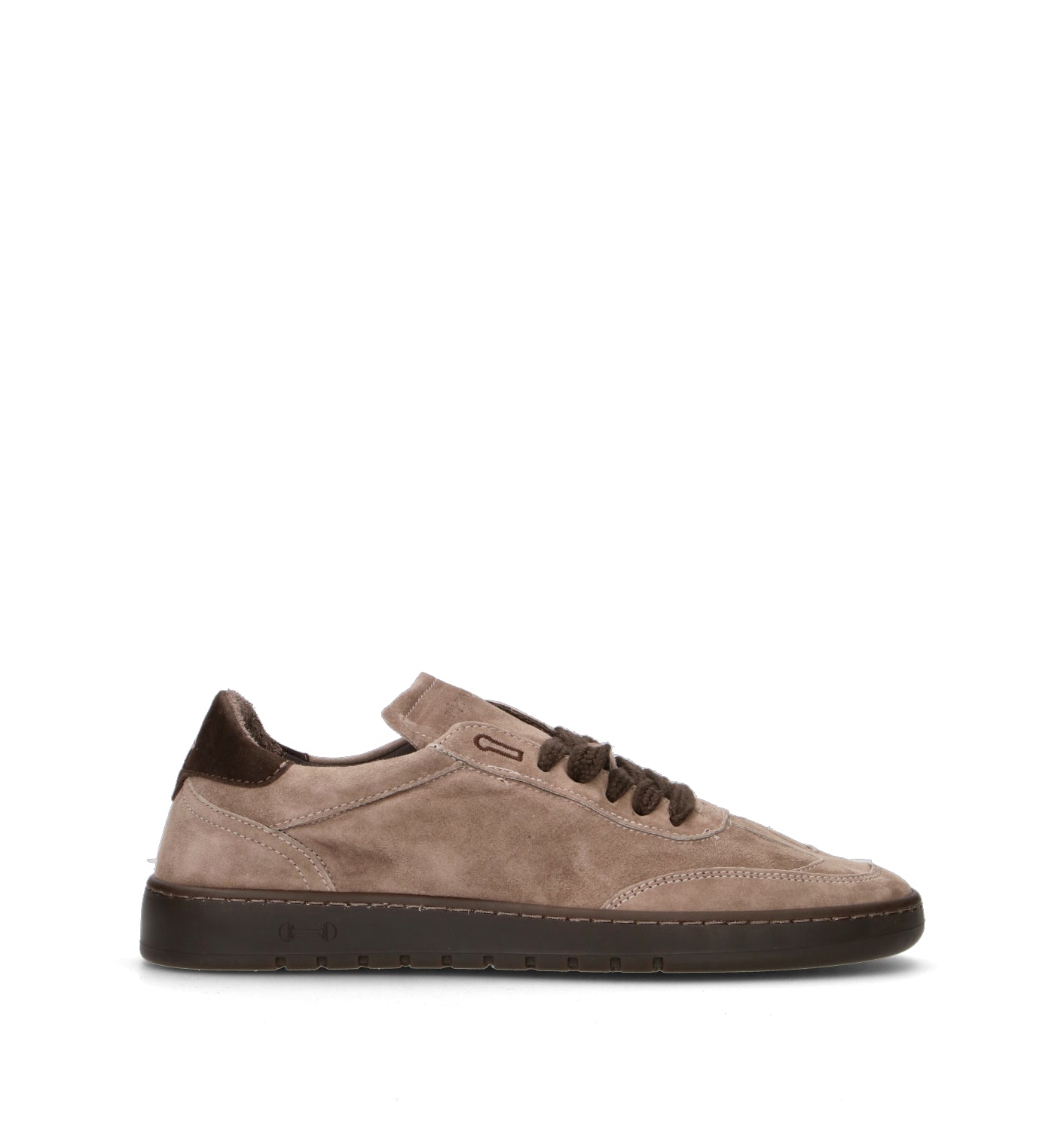 PIUMHA Sneaker uomo taupe in suede