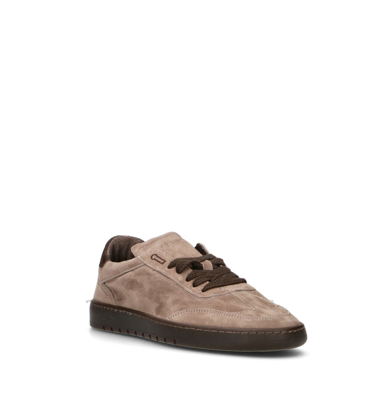 PIUMHA Sneaker uomo taupe in suede