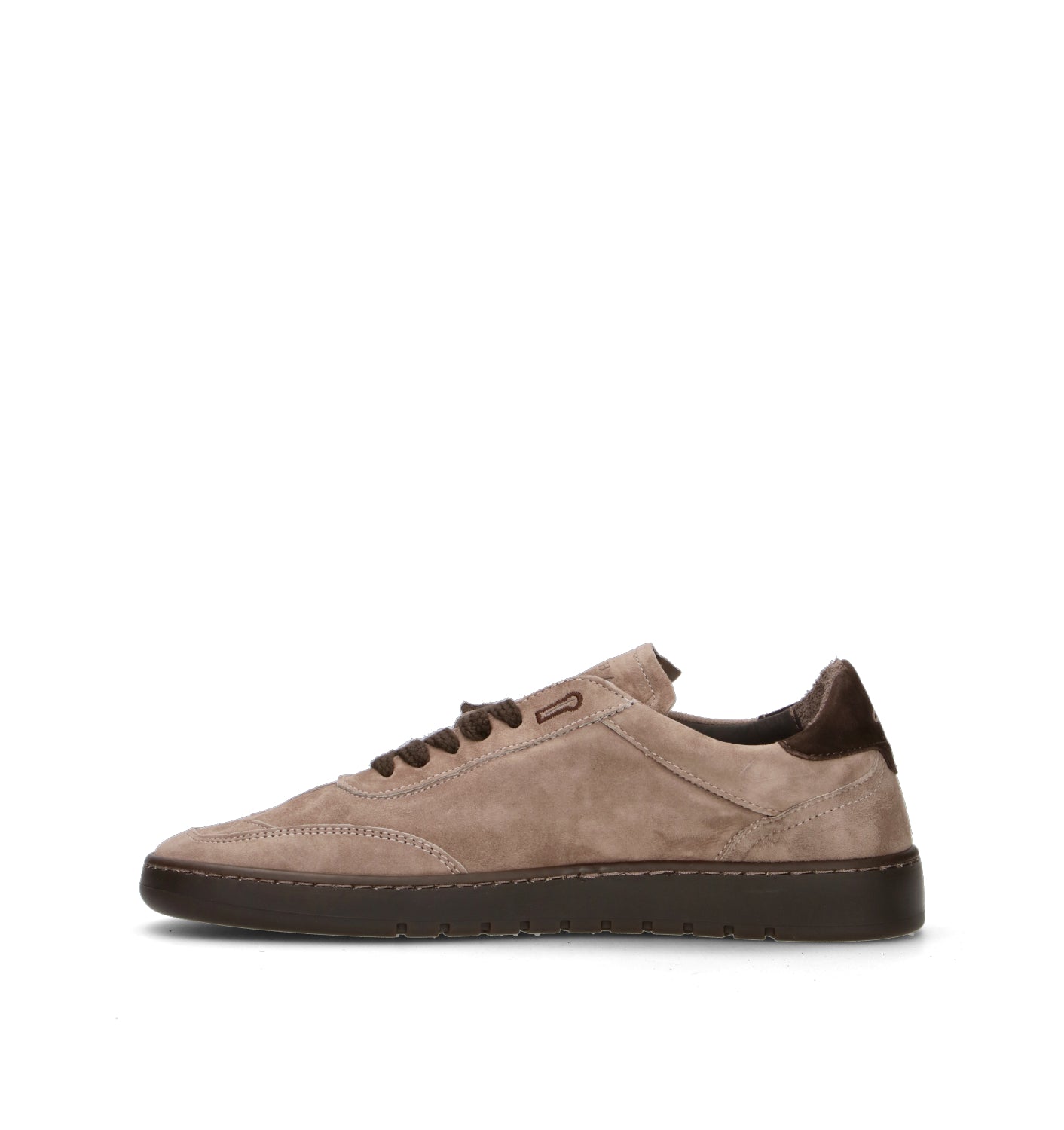 PIUMHA Sneaker uomo taupe in suede