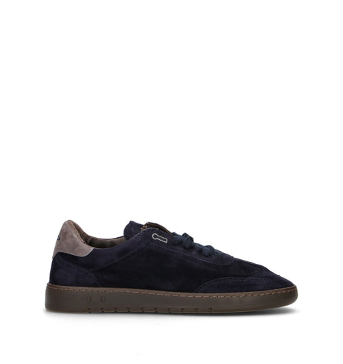 PIUMHA Sneaker uomo blu in suede