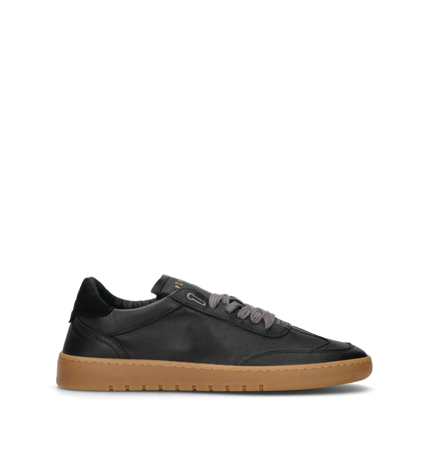 PIUMHA Sneaker uomo nera in pelle