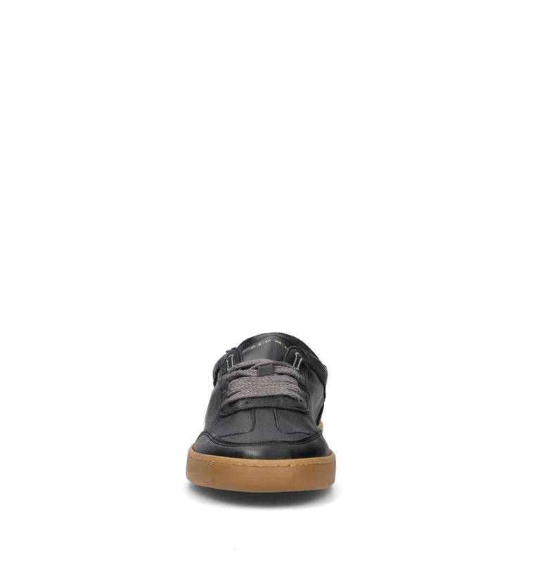 PIUMHA Sneaker uomo nera in pelle