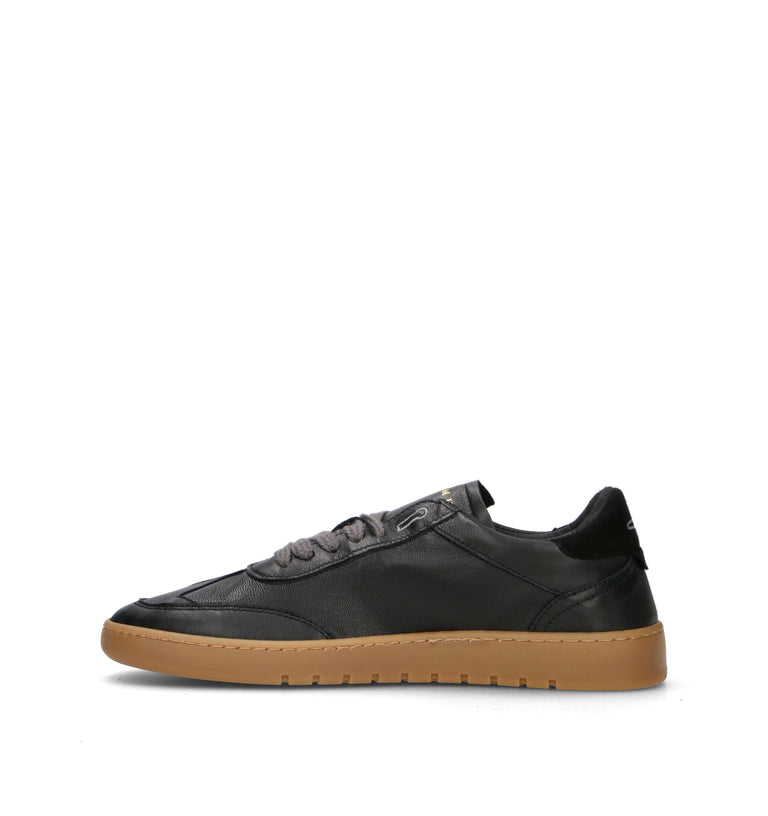PIUMHA Sneaker uomo nera in pelle