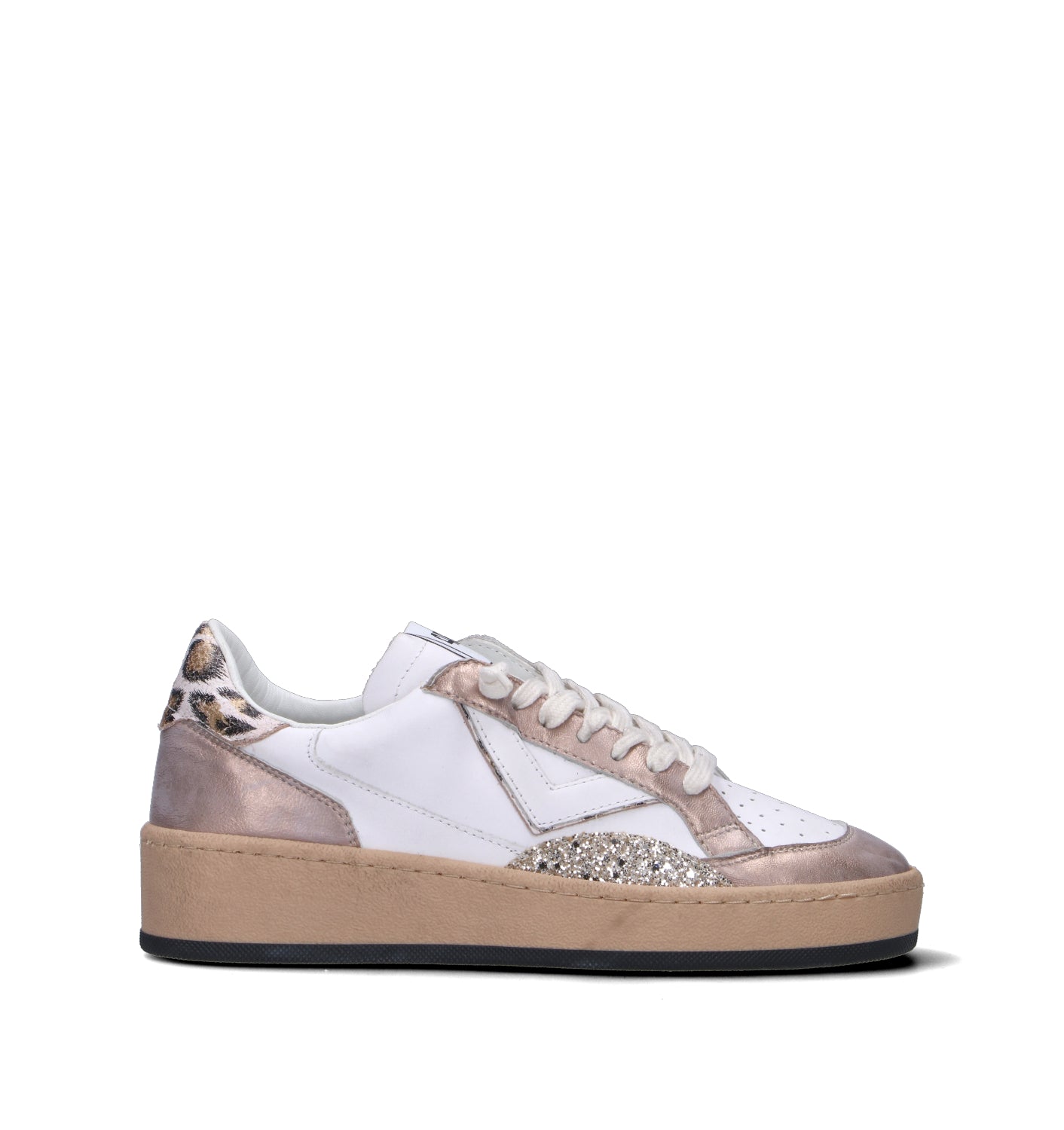 QUATTROBARRADODICI Sneaker donna bianca