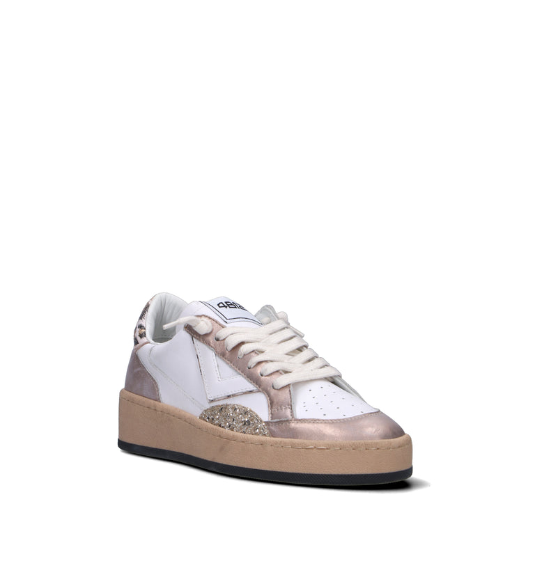 QUATTROBARRADODICI Sneaker donna bianca