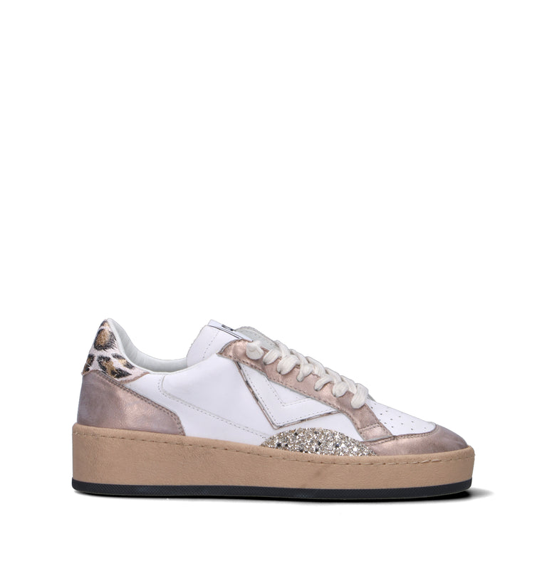 QUATTROBARRADODICI Sneaker donna bianca