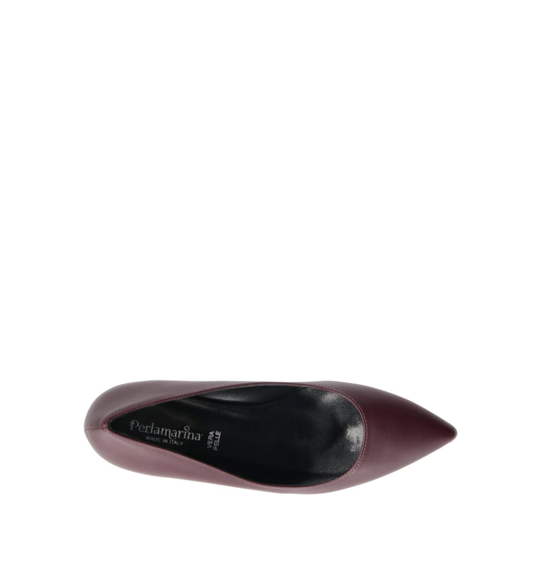 PERLAMARINA Décolleté donna bordeaux