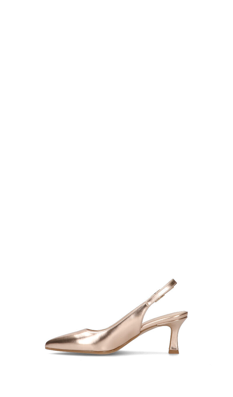 PERLAMARINA Slingback donna oro rosa