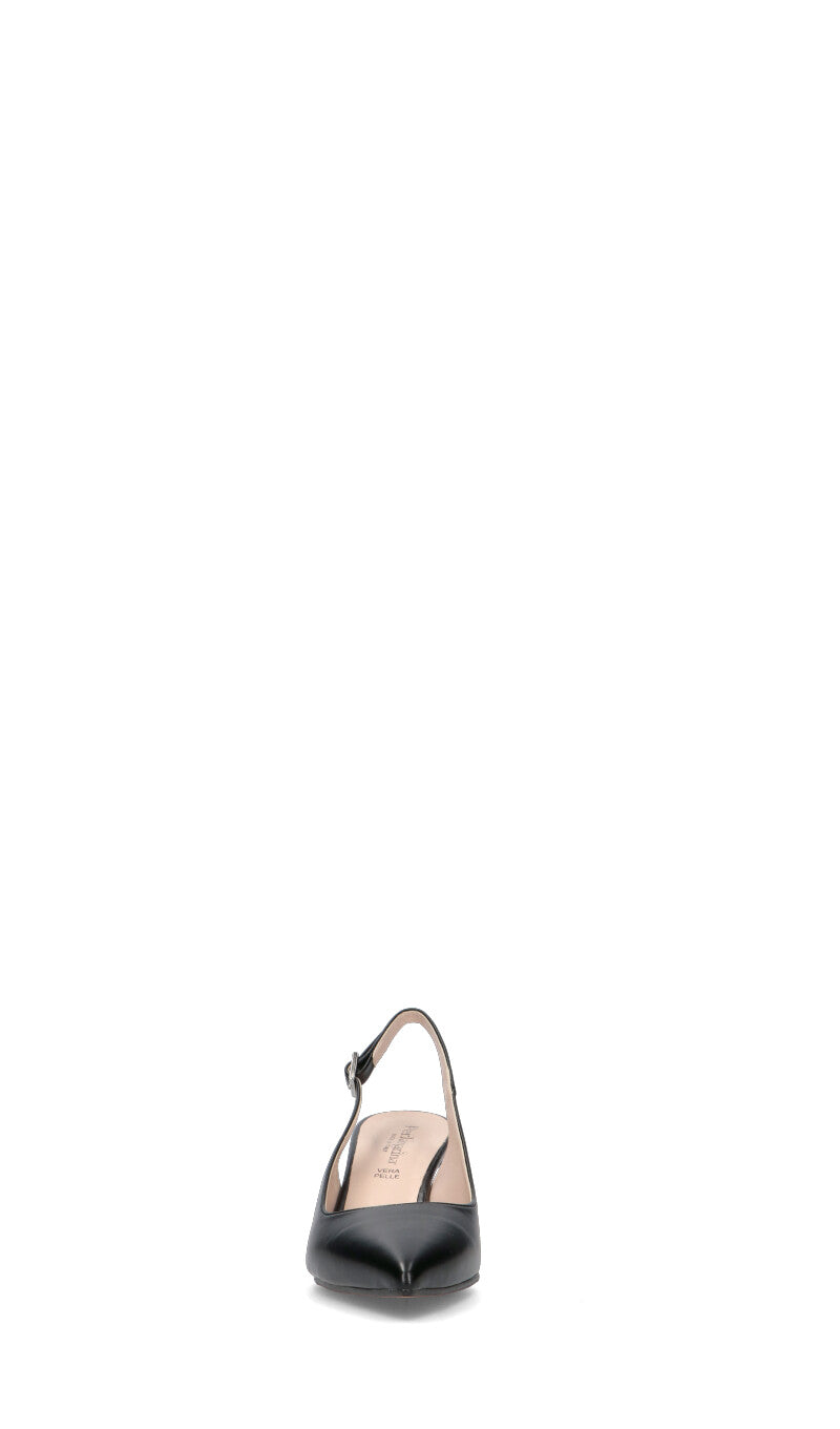 PERLAMARINA Slingback donna nera