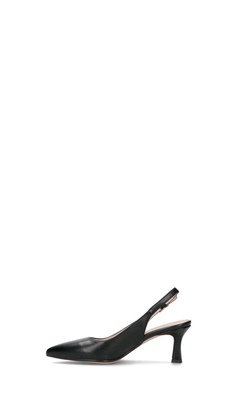 PERLAMARINA Slingback donna nera