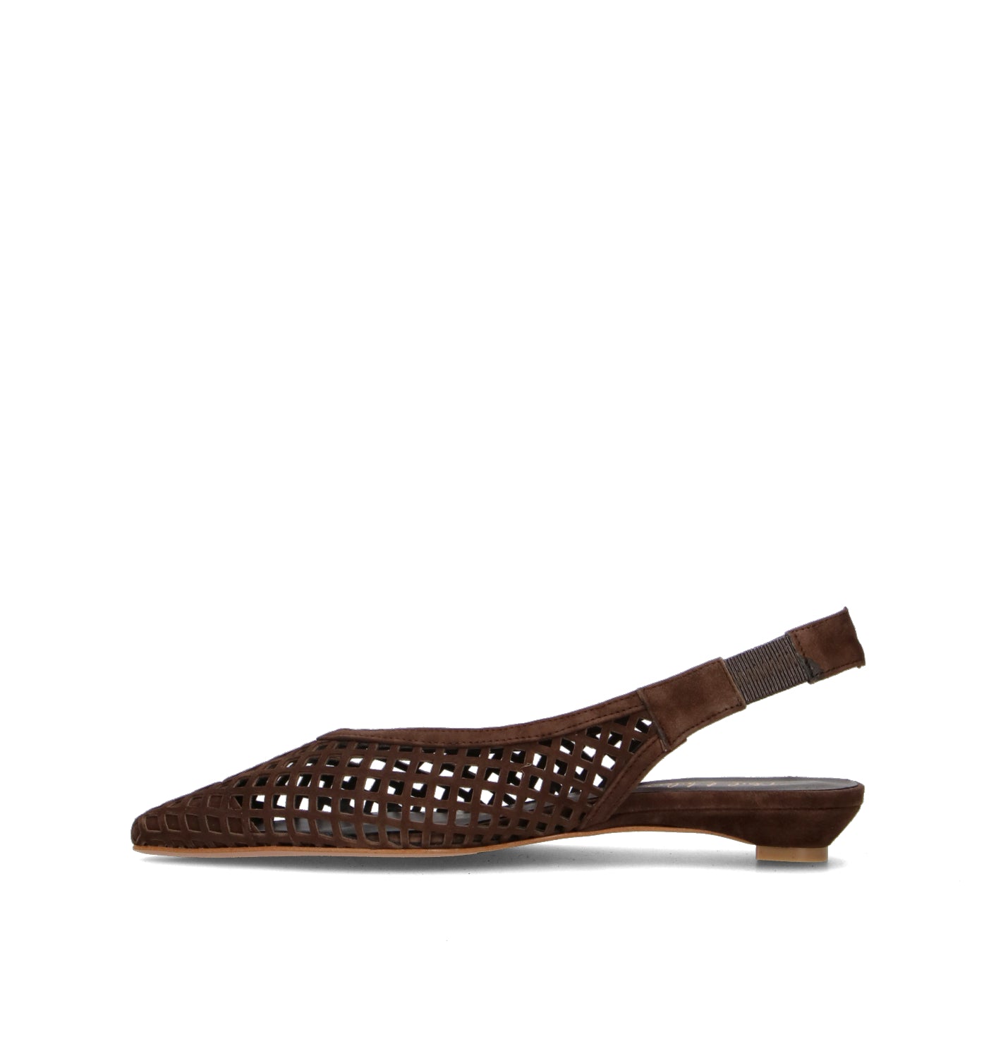 PHIL MELVIS Slingback donna testa di moro in suede