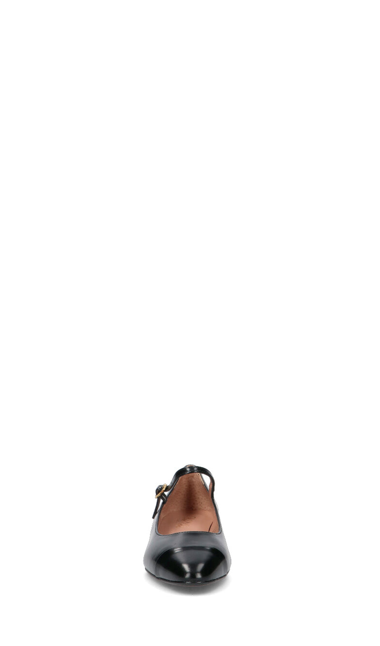 PHIL MELVIS Ballerina donna nera in pelle