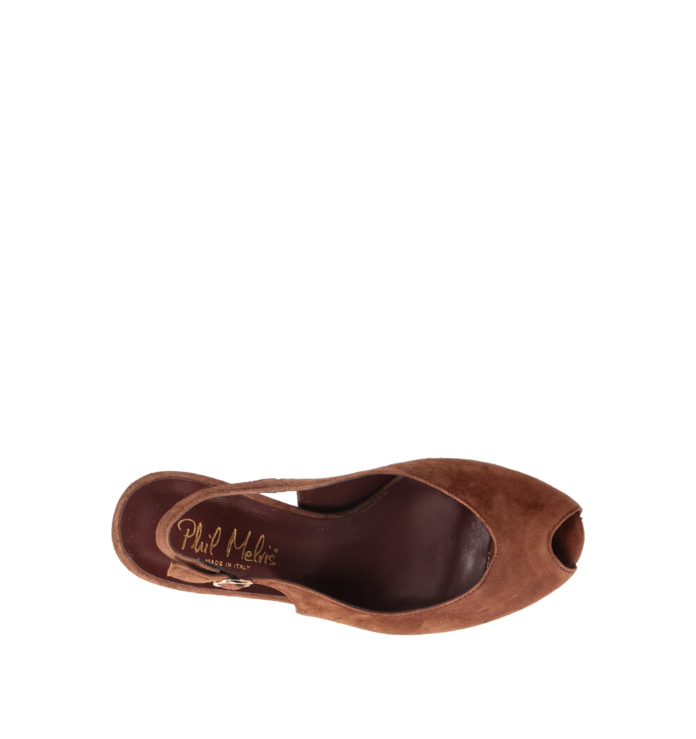 PHIL MELVIS Sandalo donna cioccolato in suede