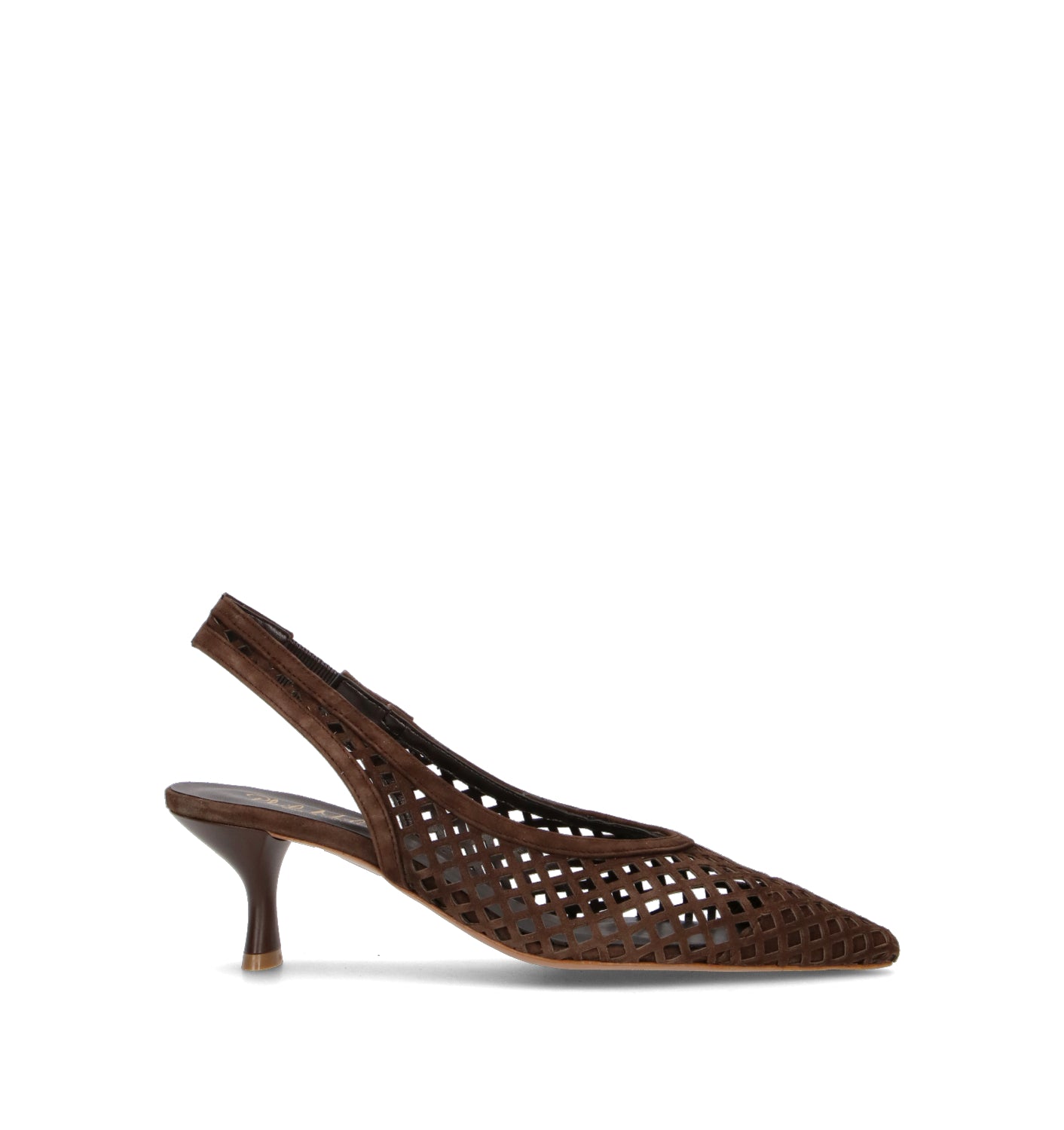 PHIL MELVIS Slingback donna testa di moro in suede
