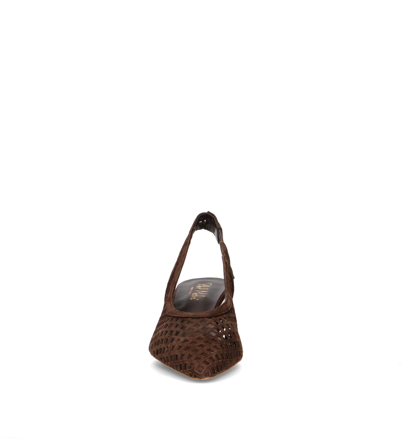 PHIL MELVIS Slingback donna testa di moro in suede