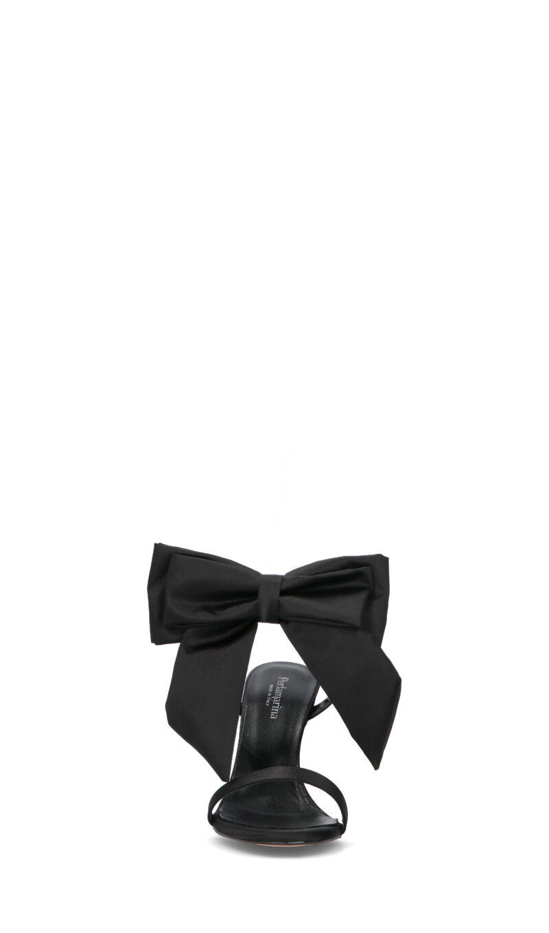 PERLAMARINA Sandalo donna nero