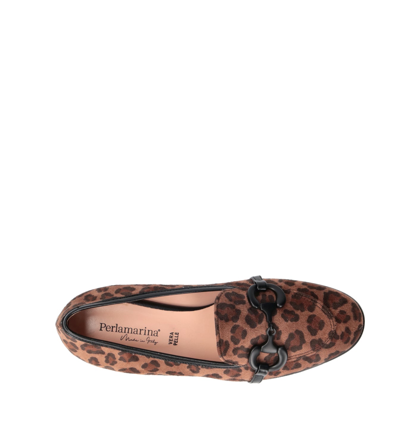 PERLAMARINA Mocassino donna leopardato