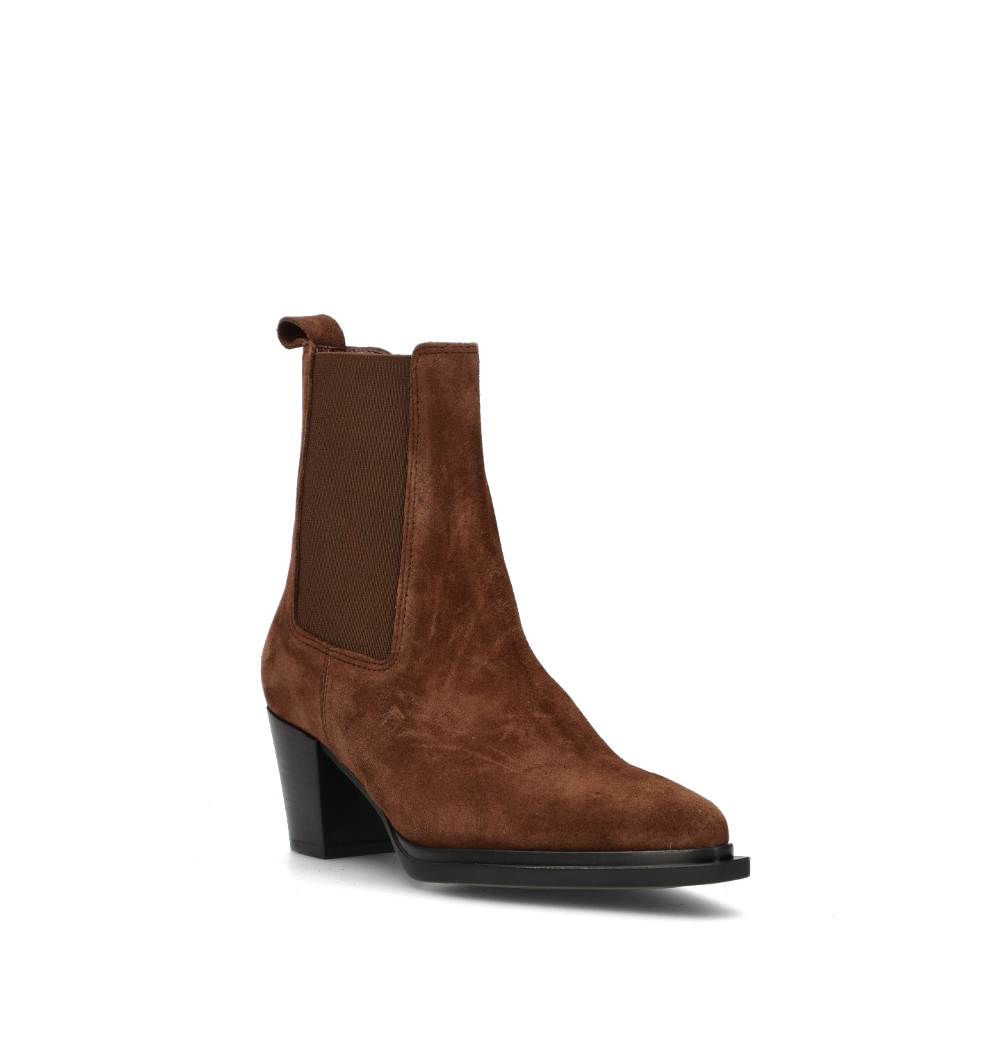 PHIL MELVIS Tronchetto donna marrone in suede