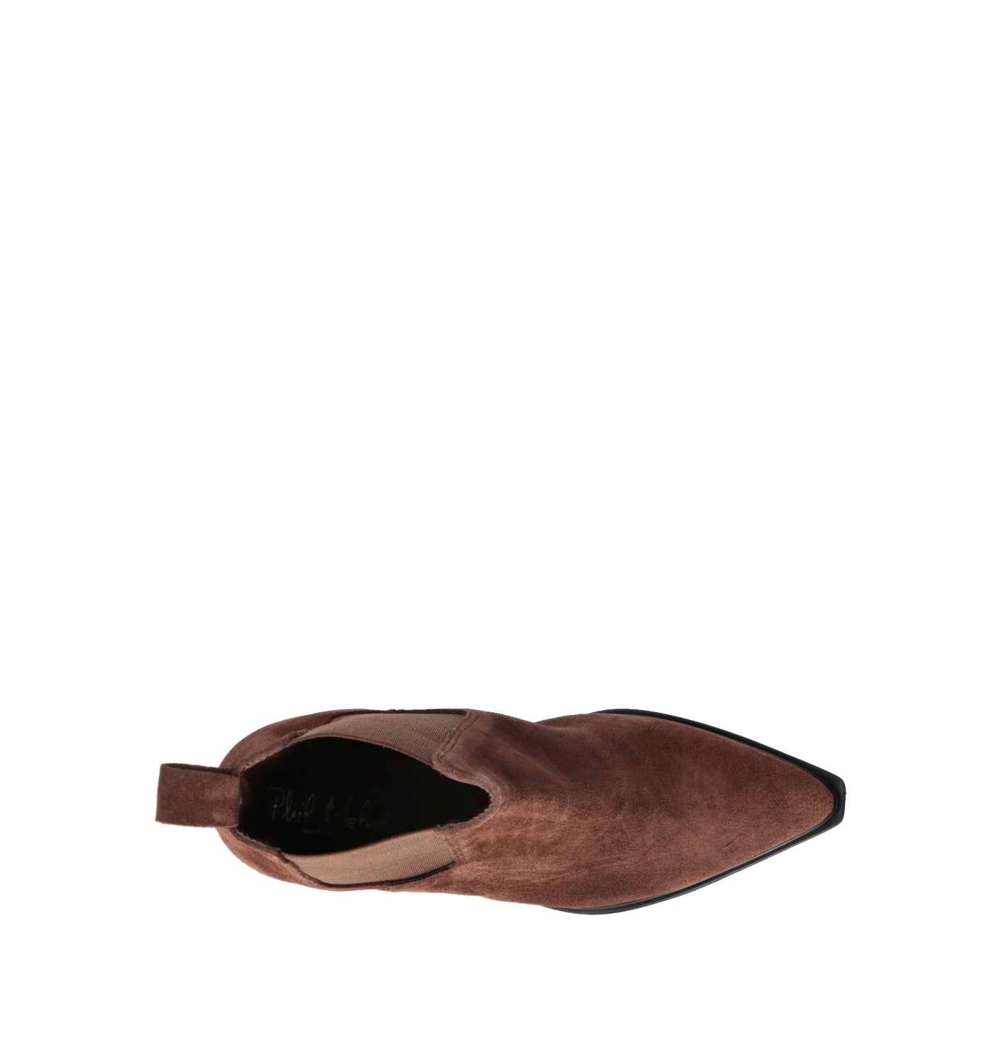 PHIL MELVIS Tronchetto donna marrone in suede