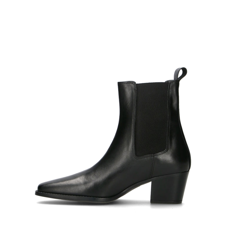 PHIL MELVIS Beatles donna nero in pelle