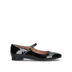 PHIL MELVIS Ballerina donna nera in pelle