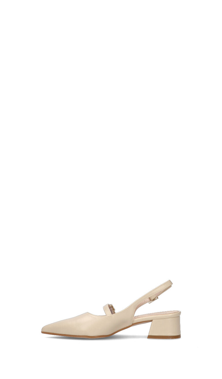 PERLAMARINA Slingback donna beige