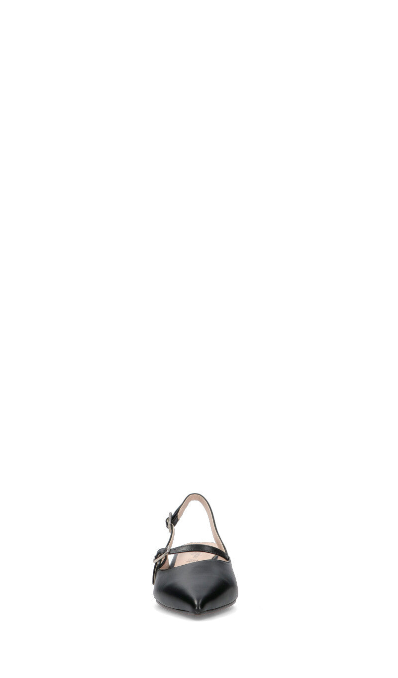 PERLAMARINA Slingback donna nera