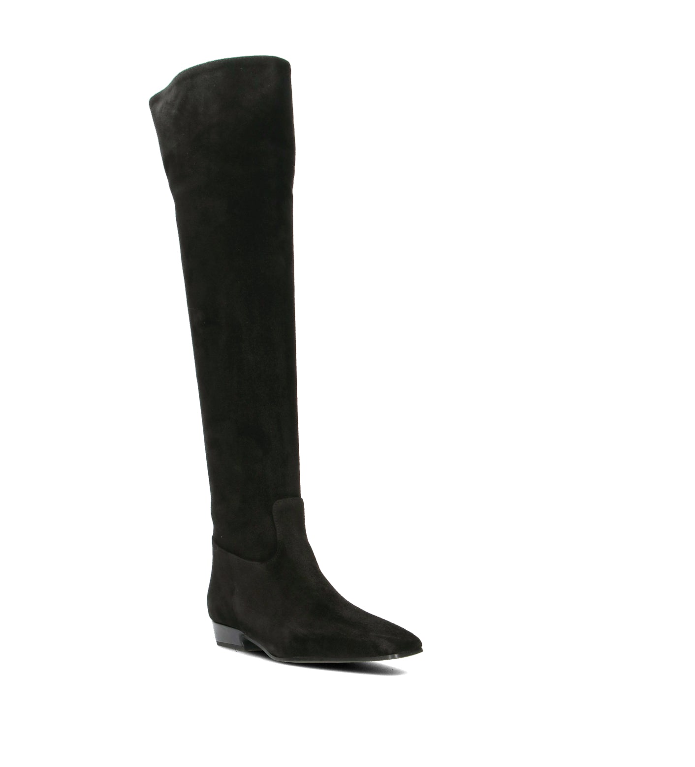 PHIL MELVIS Stivale donna nero in suede
