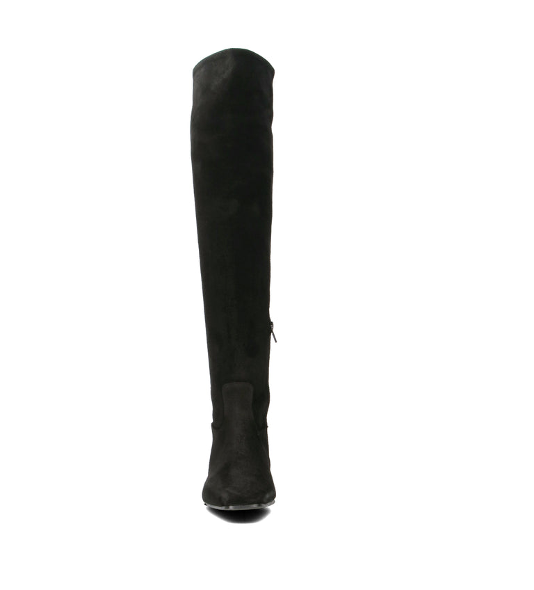 PHIL MELVIS Stivale donna nero in suede