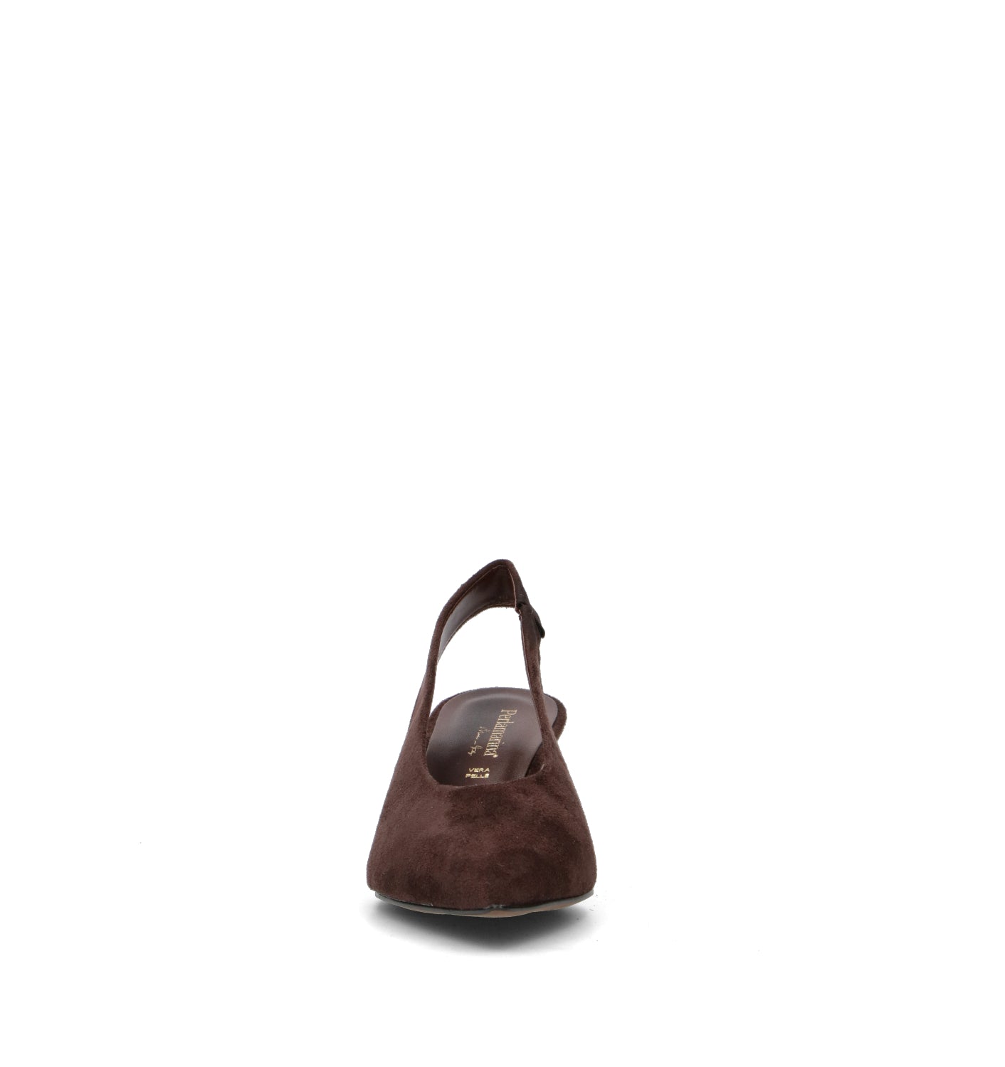 PERLAMARINA Slingback donna testa di moro